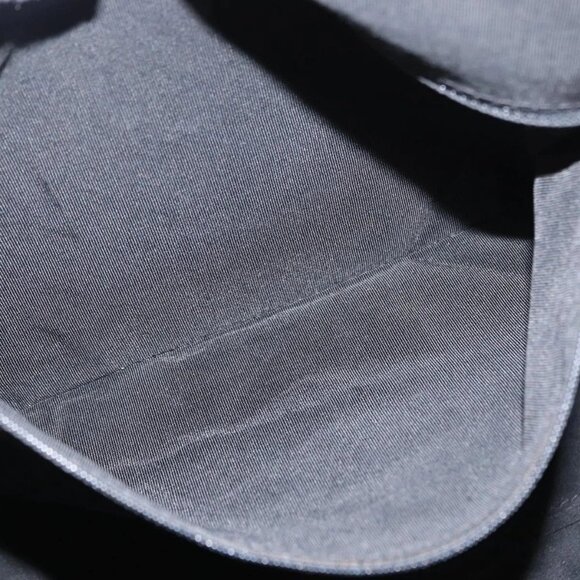 CHANEL Wild stitch Hand Bag Lamb Skin Black CC Auth BA8410 - Picture 13 of 16